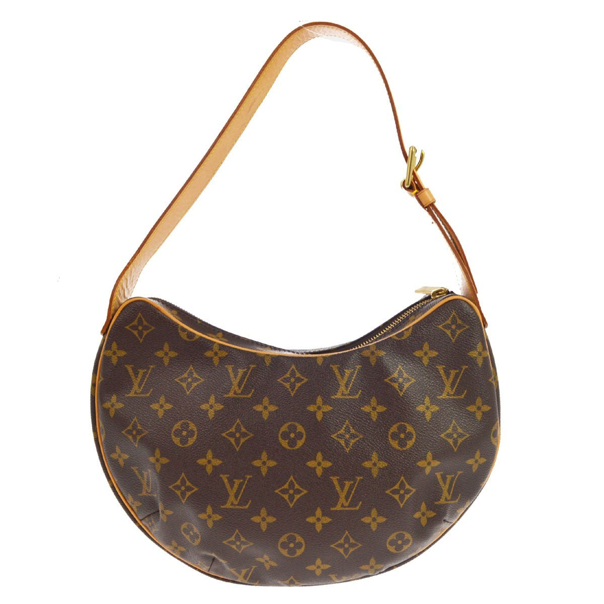 Louis Vuitton Croissant Monogram Canvas, Brown, Canvas, Handbag