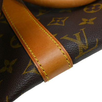 Louis Vuitton Keepall Monogram, Brown, Canvas, Travel Bag