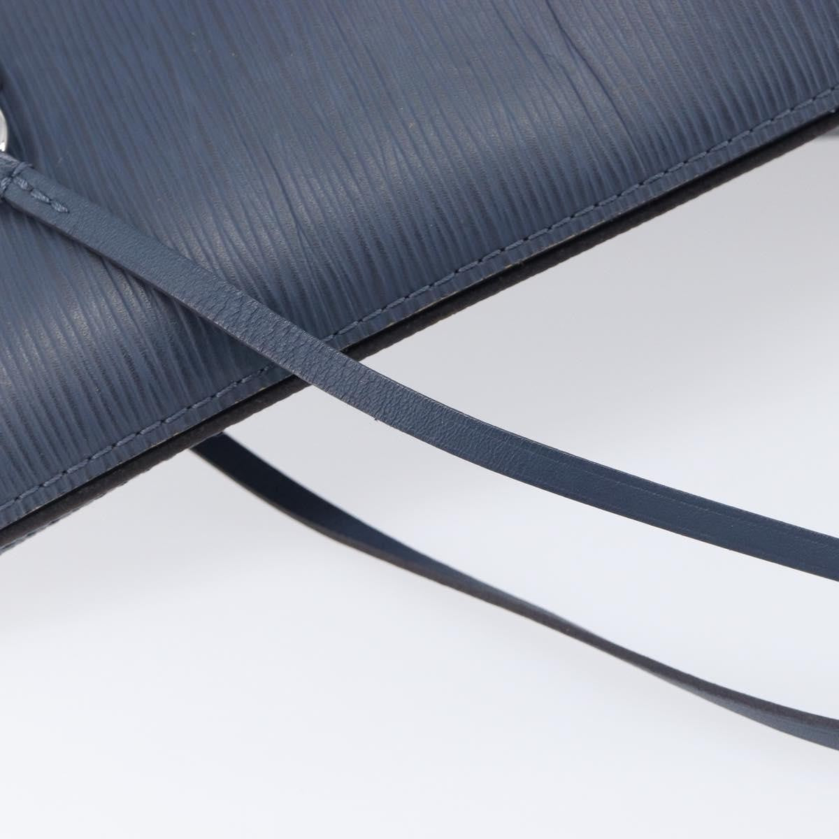Louis Vuitton Neverfull Epi Leather, Blue, Leather, Tote Bag