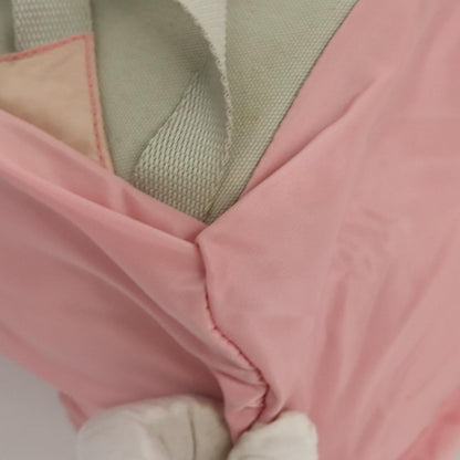 Prada Single Buckle Pocket Tessuto, Pink, Nylon, Backpack