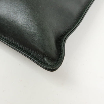 Chanel Flat CC Lambskin, Black, Leather, Backpack