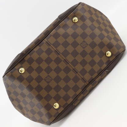 Louis Vuitton Verona Damier Ebene, Brown, Canvas, Tote Bag