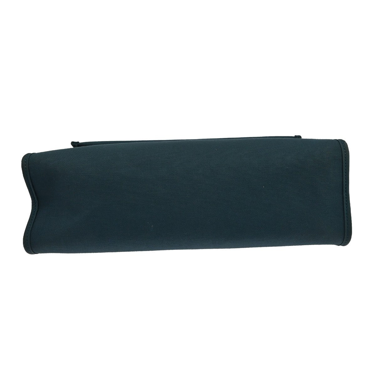 Hermes Herbag Zip Leather and Toile, Blue, Canvas, Handbag