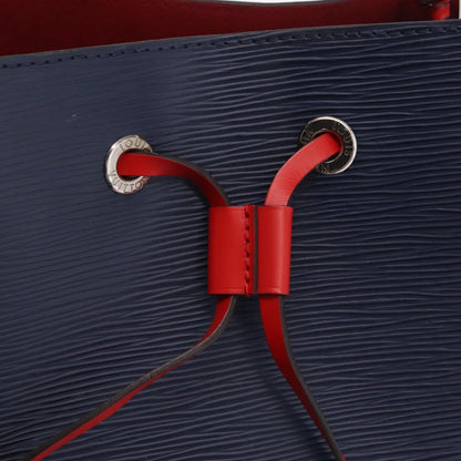 Louis Vuitton NeoNoe Limited Edition Colored Damier, Navy, Leather, Handbag