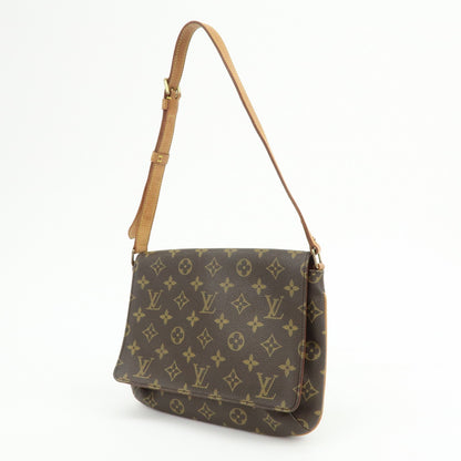 Louis Vuitton Musette Tango Monogram Canvas, Brown, Canvas, Shoulder Bag