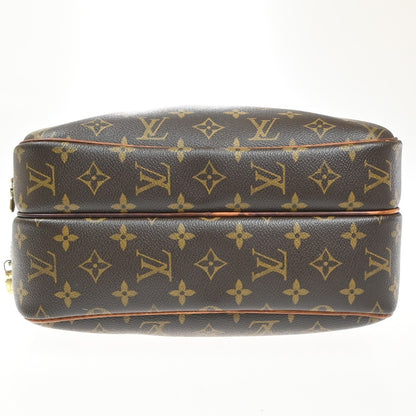 Louis Vuitton Reporter Monogram Canvas, Brown, Canvas, Shoulder Bag