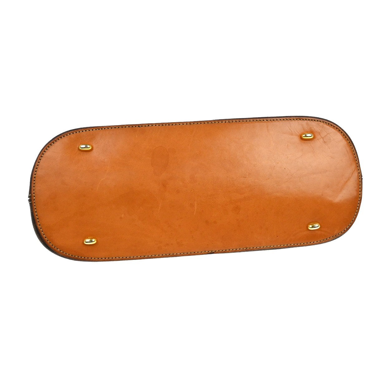 Celine Macadam Leather, Brown, Canvas, Tote Bag