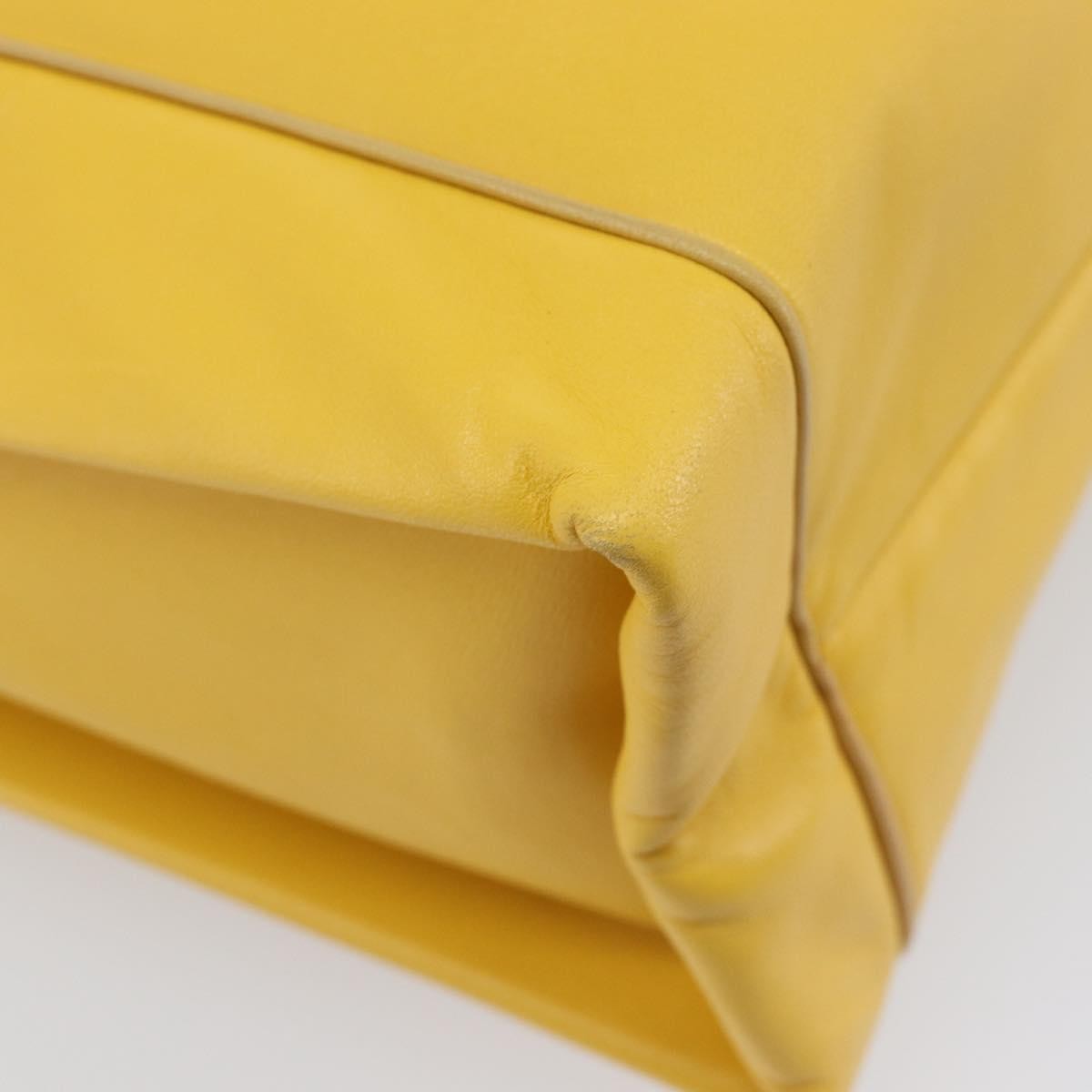 Loewe Shoulder bag Leather, Yellow, Leather, Shoulder Bag