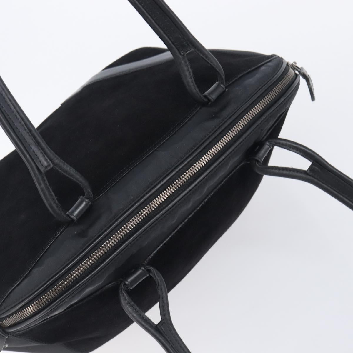 Salvatore Ferragamo Vintage Suede, Black, Suede, Shoulder Bag