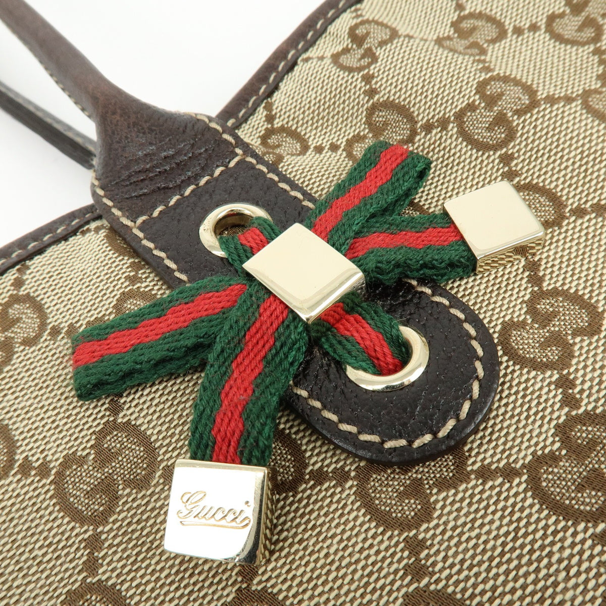 Gucci Princy GG Canvas, Beige, Canvas, Tote Bag