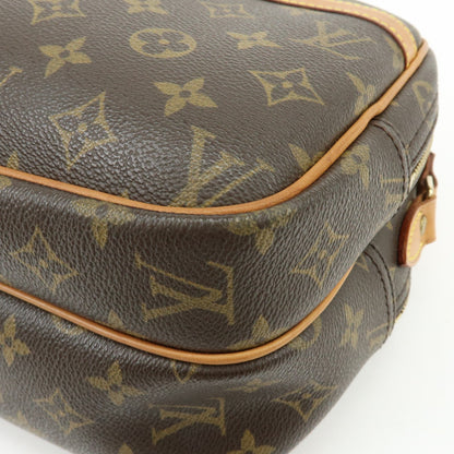 Louis Vuitton Reporter Monogram Canvas, Brown, Canvas, Shoulder Bag
