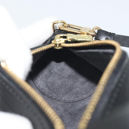 Louis Vuitton Soufflot Pochette Epi Leather, Black, Leather, Clutch