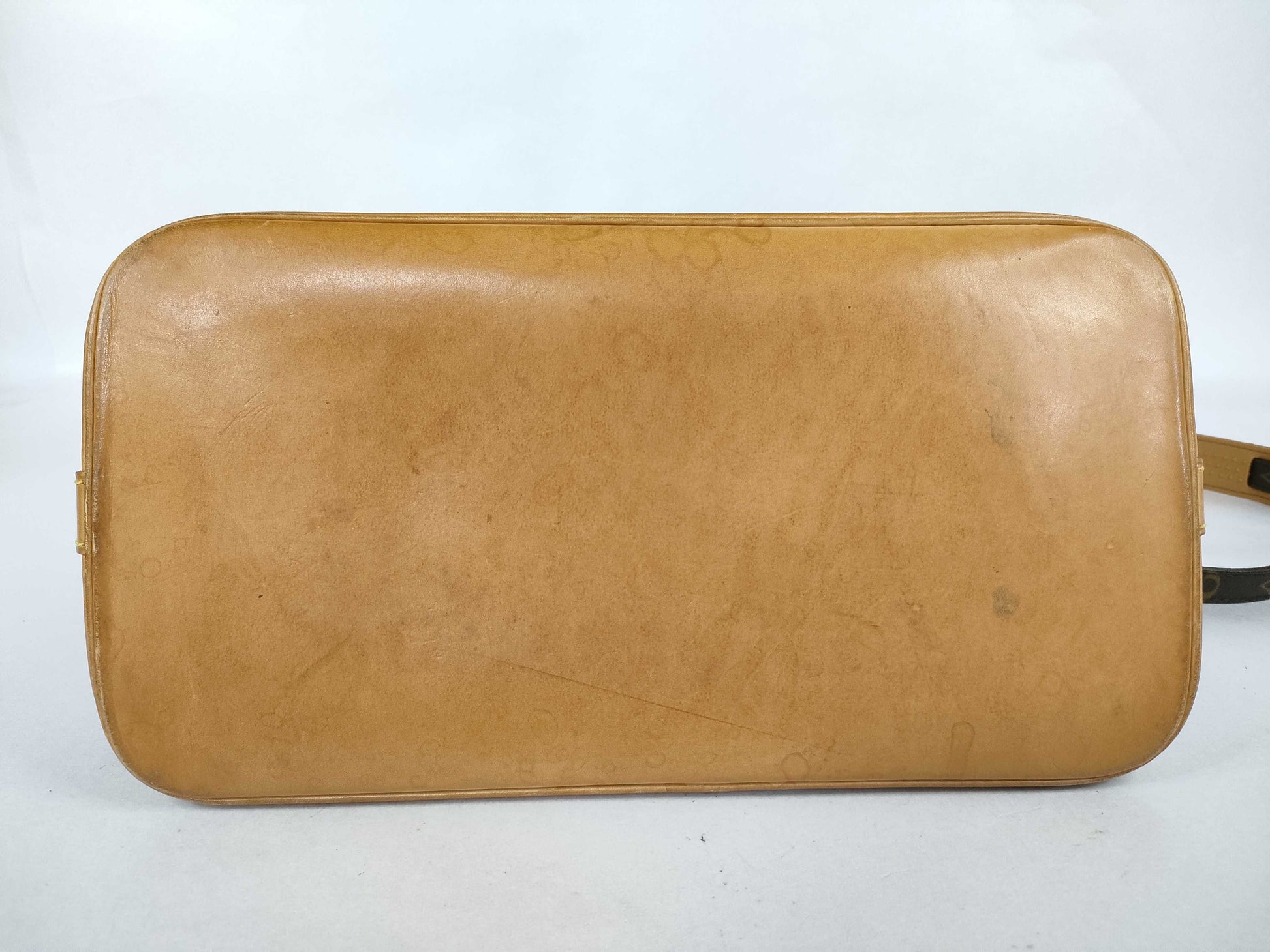 Louis Vuitton Vintage Alma Monogram Canvas, Brown, Canvas, Handbag