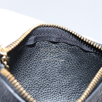 Louis Vuitton Key Monogram Empreinte Leather, Black, Leather, Clutch