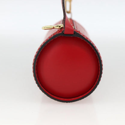 Louis Vuitton Soufflot Pochette Epi Leather, Red, Leather, Clutch
