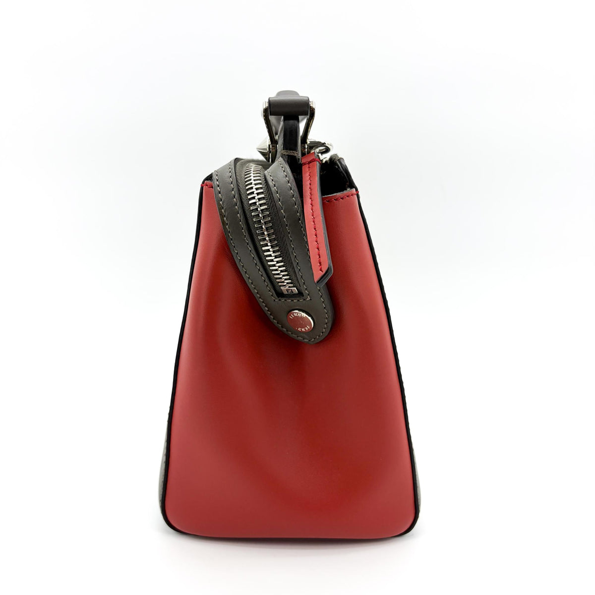 Fendi DotCom Click Quilted Leather, Multicolour, Leather, Shoulder Bag