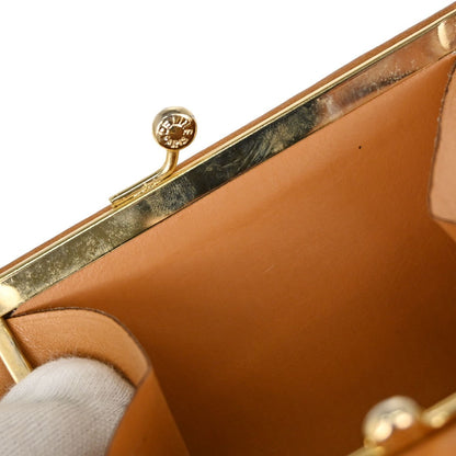 Celine Bifold Triomphe Coated Canvas, Brown, PVC, Wallet