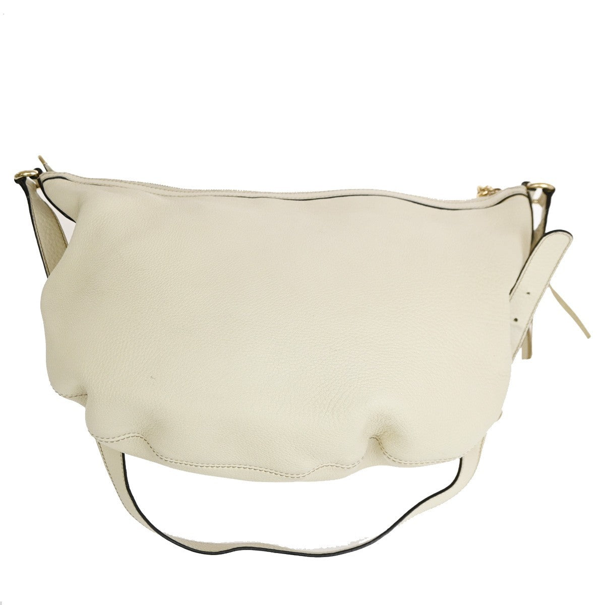 Gucci Soho Messenger Leather, White, Leather, Shoulder Bag