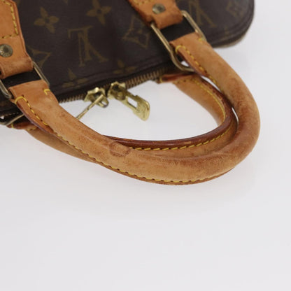 Louis Vuitton Alma Handbag Monogram Canvas, BROWN, CANVAS, Handbag