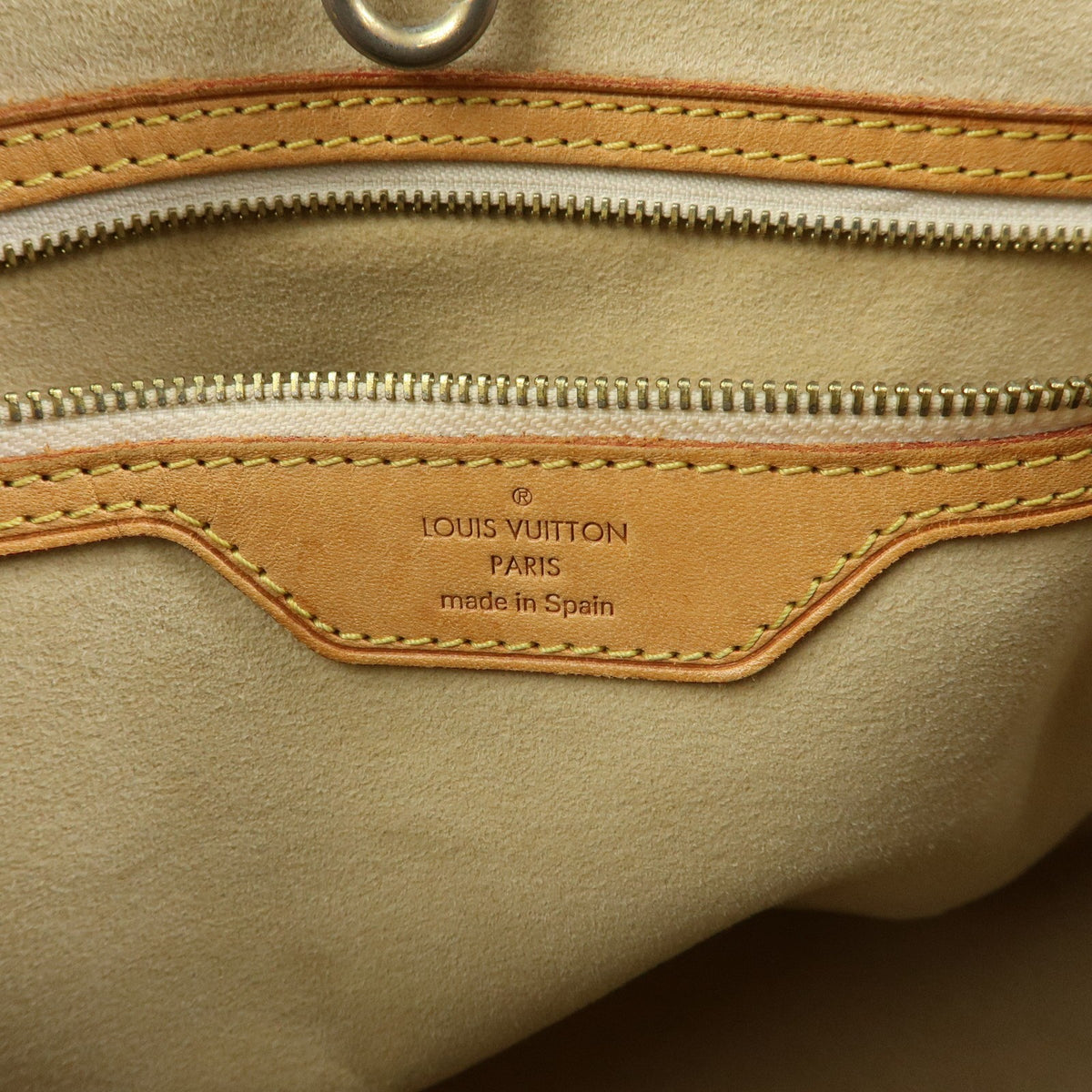 Louis Vuitton Hampstead Damier, Beige, Canvas, Handbag