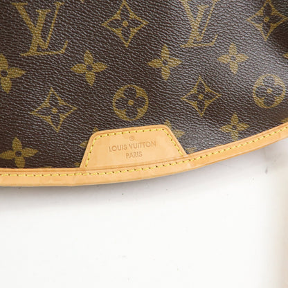 Louis Vuitton Menilmontant Monogram Canvas, Brown, Canvas, Handbag
