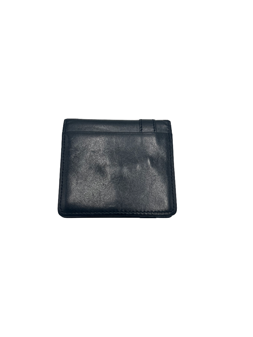 Burberry Mini card holder leather, Black, Leather, Wallet