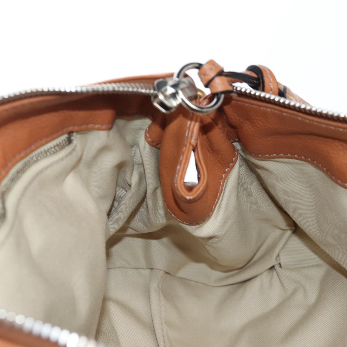 Chloe Paddington Leather, Brown, Leather, Tote Bag