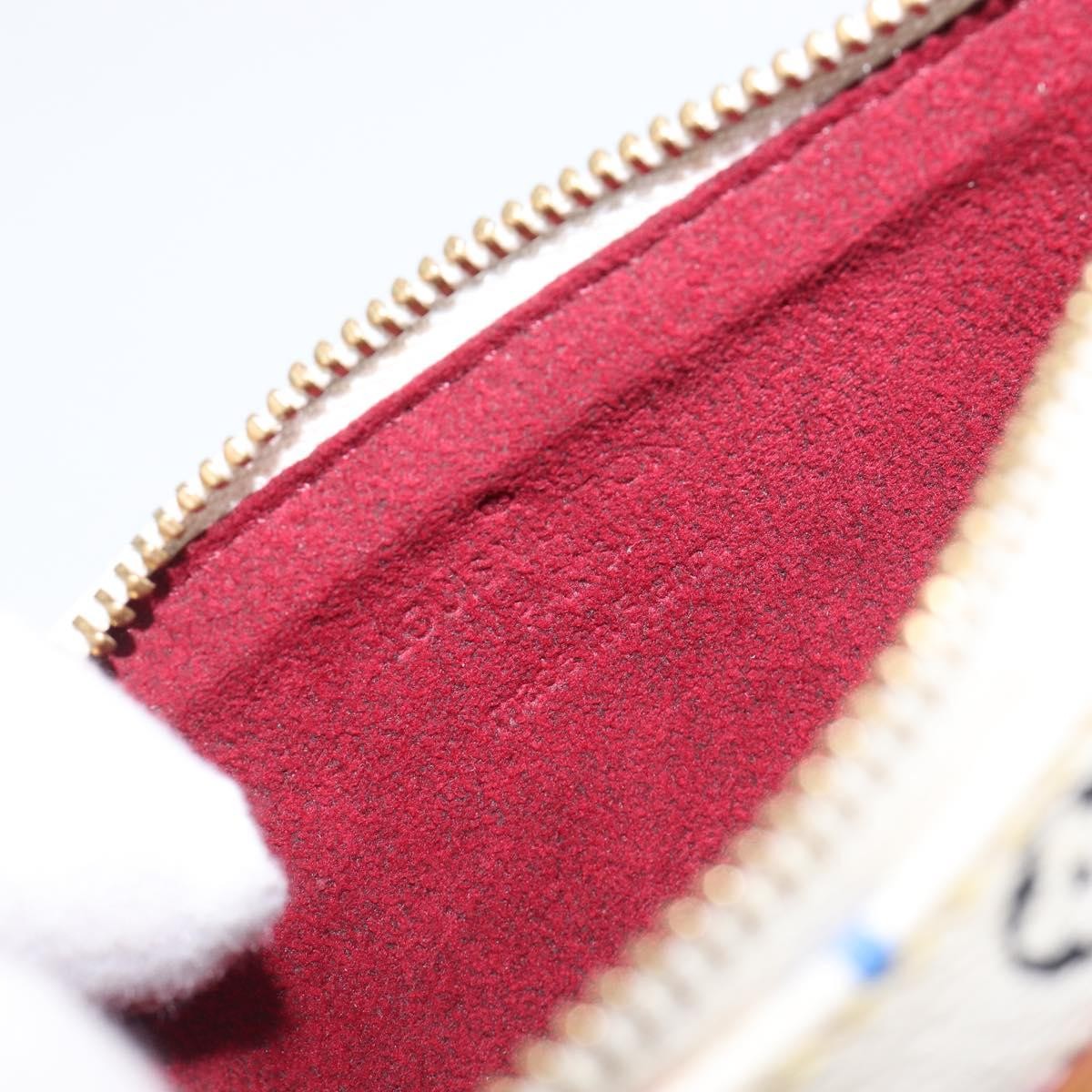 Louis Vuitton Pochette Plate Monogram Multicolor, Multicolour, Canvas, Clutch