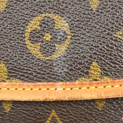 Louis Vuitton Saumur Monogram Canvas, Brown, Canvas, Handbag