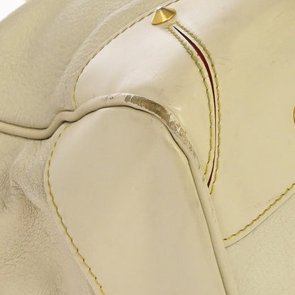 Louis Vuitton Suhali Le Majestueux Leather, White, Leather, Handbag