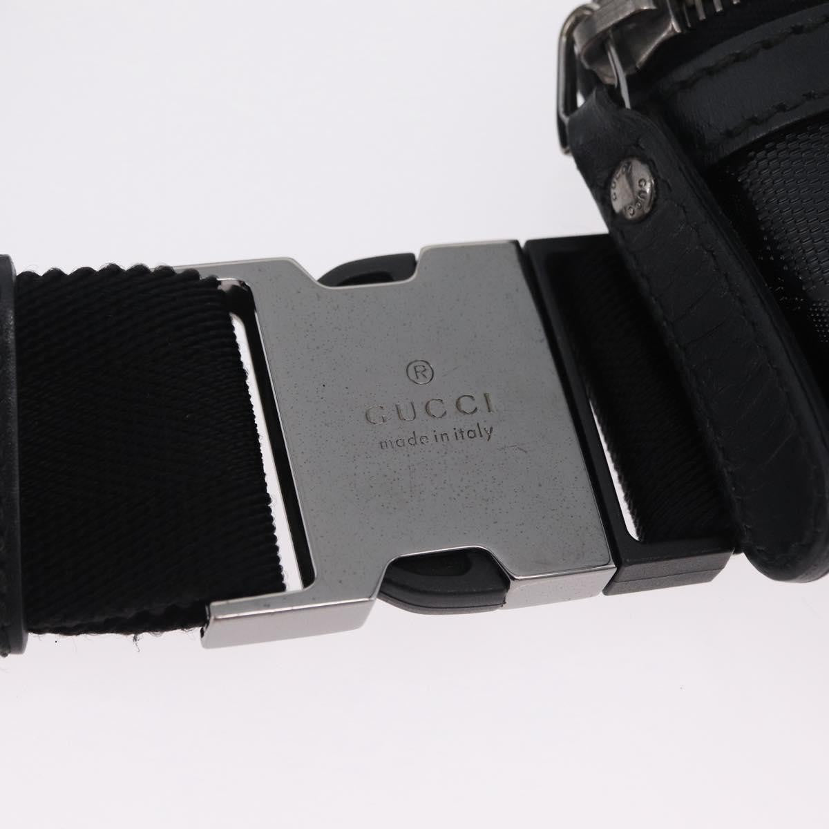Gucci Belt GG Imprime, Black, Canvas, Handbag