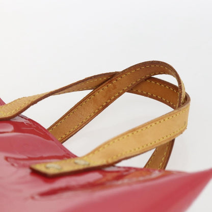 Louis Vuitton Reade Monogram Vernis, Pink, Patent Leather, Handbag