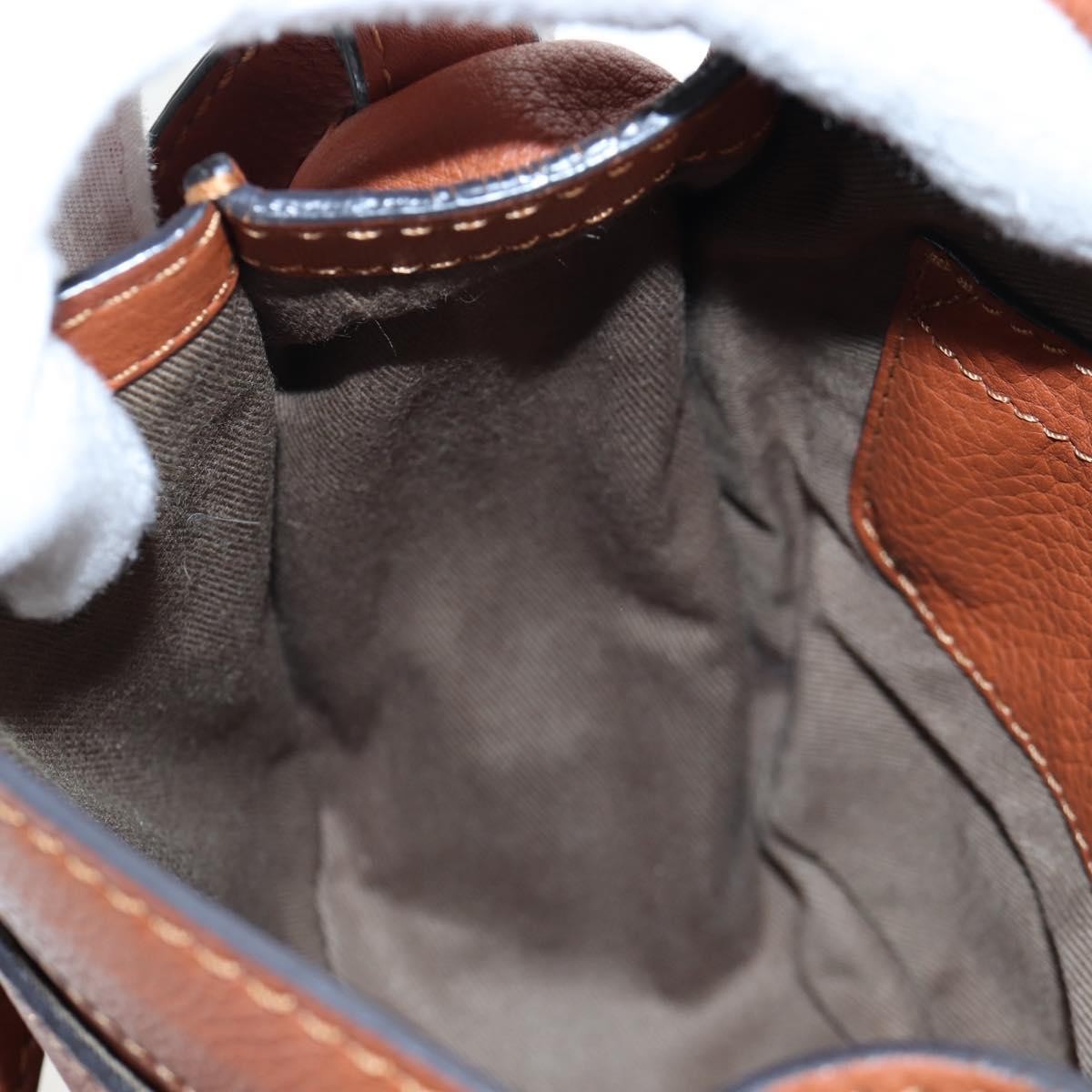 Chloe Marcie Leather, Brown, Leather, Crossbody Bag