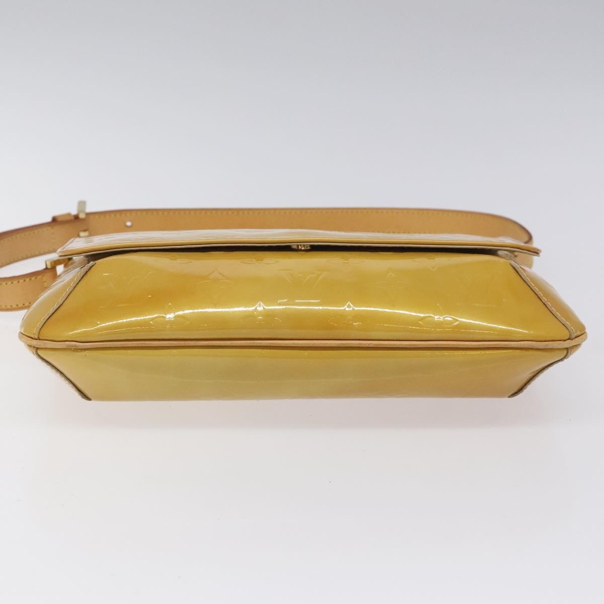 Louis Vuitton Thompson Street Monogram Vernis, Yellow, Patent Leather, Shoulder Bag
