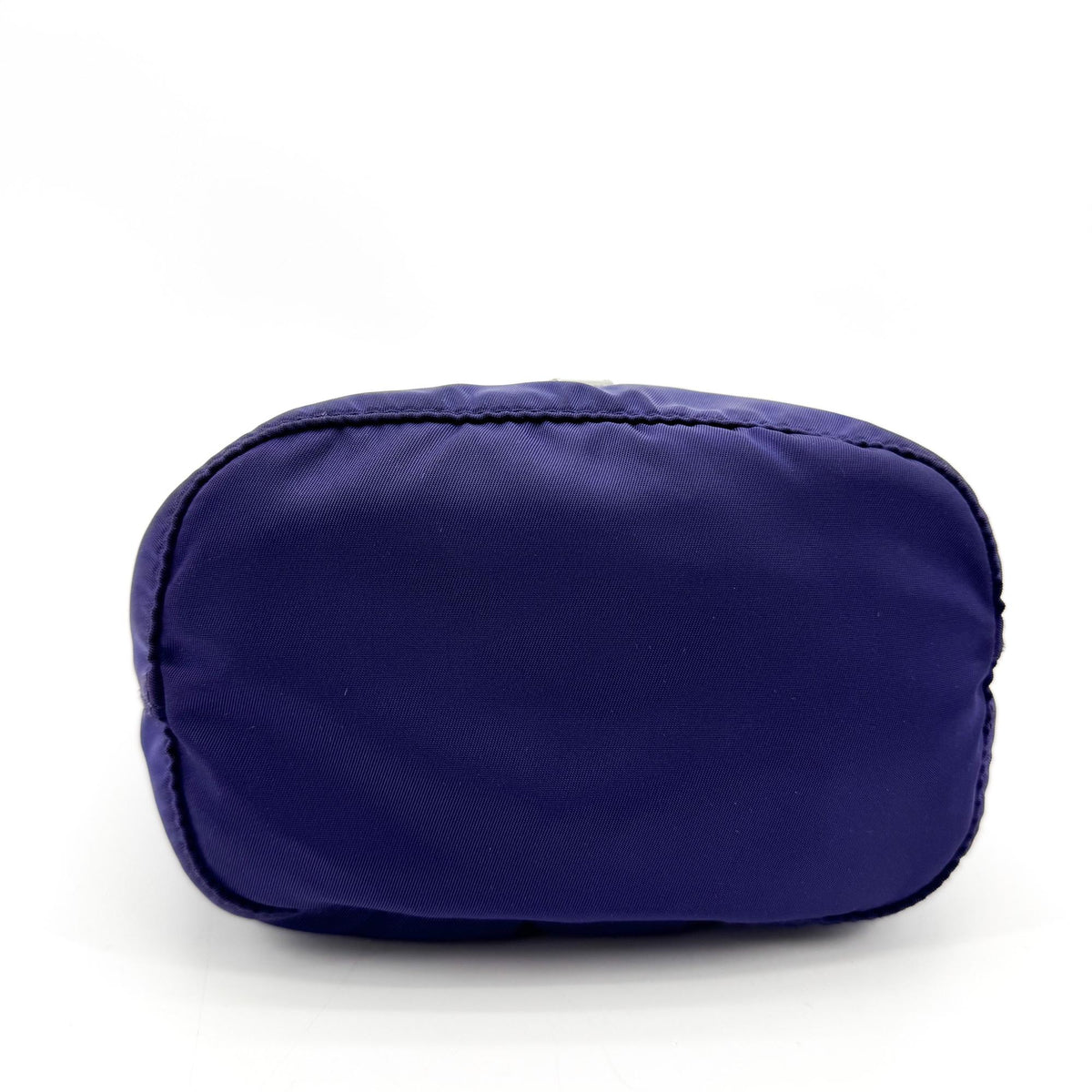 Prada Drawstring Wristlet Bucket Tessuto, Navy, Nylon, Handbag