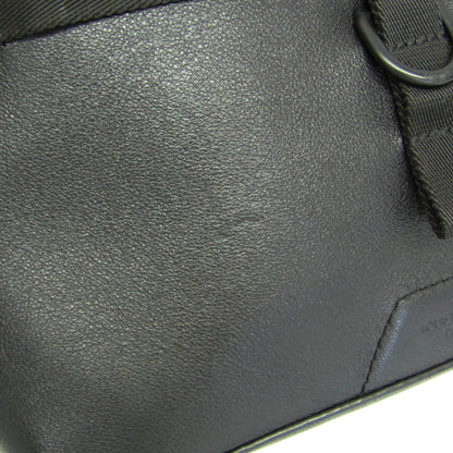 Louis Vuitton Messenger Dark Infinity Leather with Monogram Eclipse Glaze Canvas, Black, Leather, Shoulder Bag