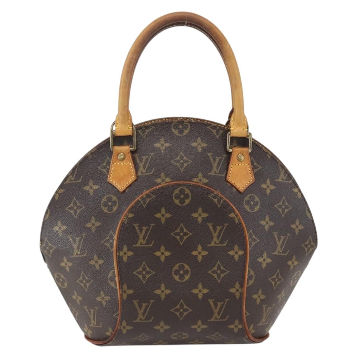 Louis Vuitton Ellipse Monogram Canvas, Brown, Canvas, Handbag