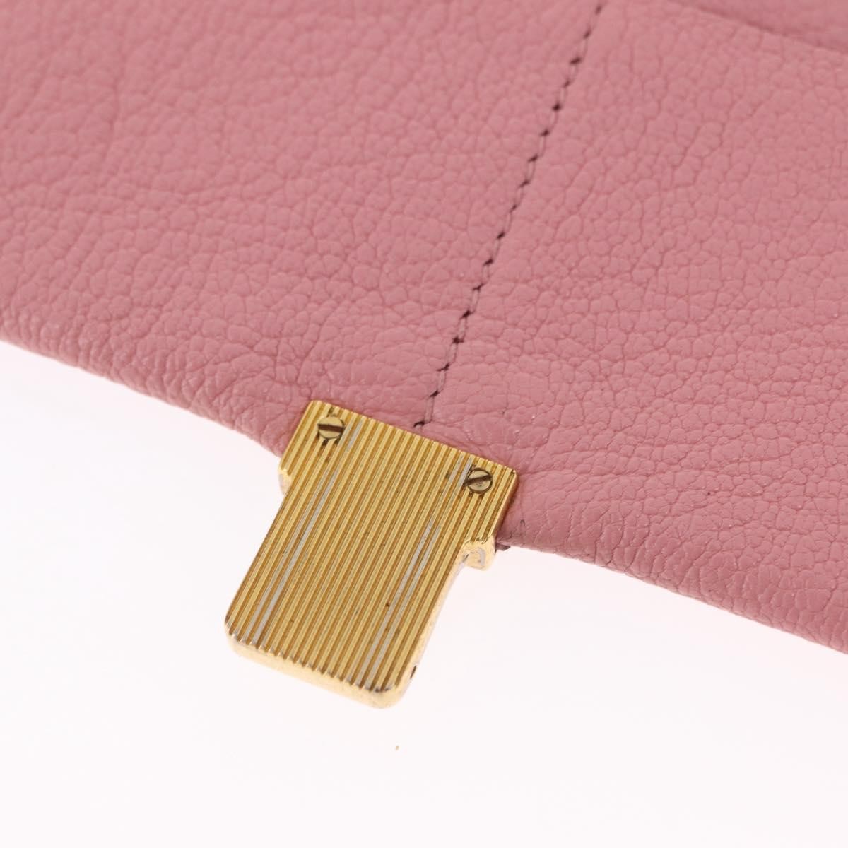 Miu Miu Madras Shoulder Leather, Pink, Leather, Crossbody Bag
