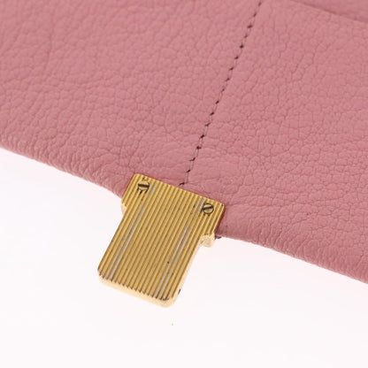 Miu Miu Madras Shoulder Leather, Pink, Leather, Crossbody Bag