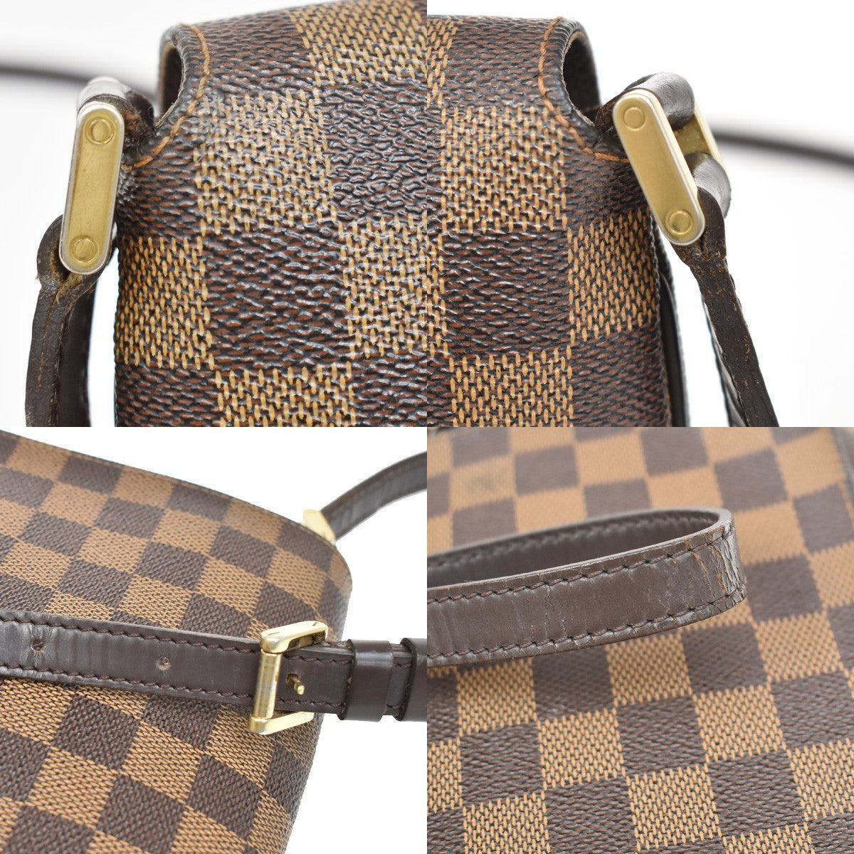 Louis Vuitton Musette Salsa Damier, Brown, Canvas, Shoulder Bag