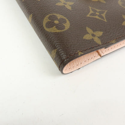 Louis Vuitton Koala Ring Agenda Cover Monogram Canvas, Brown, Canvas, Briefcase