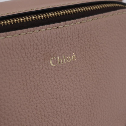 Chloe Daria Chain Leather, Pink, Leather, Handbag