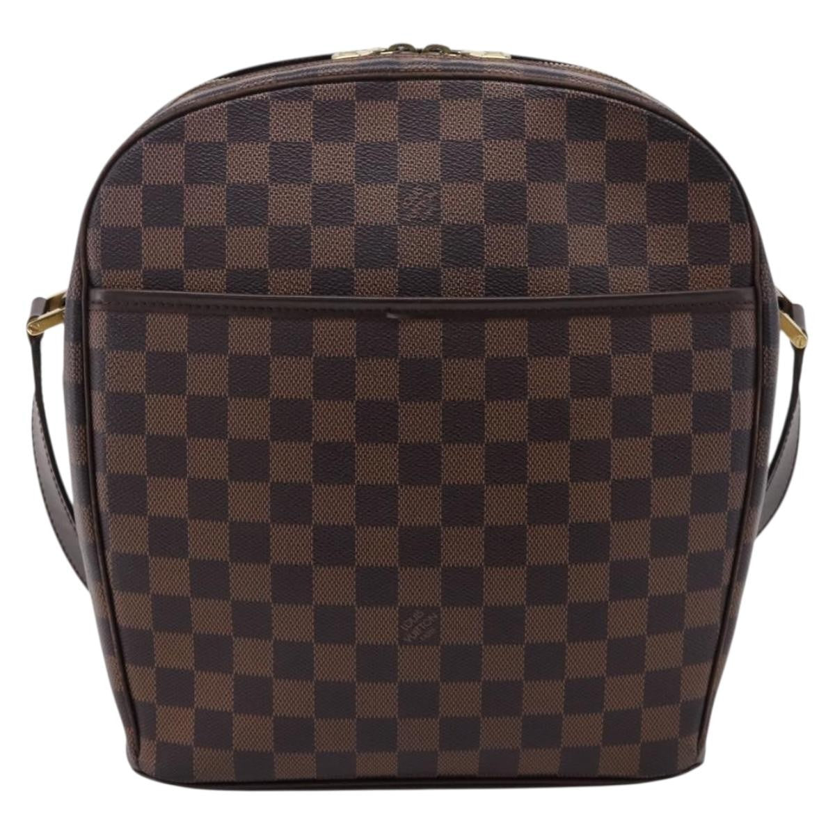 Louis Vuitton Ipanema Damier, Brown, Canvas, Handbag