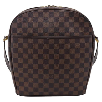 Louis Vuitton Ipanema Damier, Brown, Canvas, Handbag