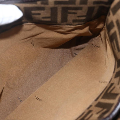 Fendi Chef Zucca Canvas, Brown, Canvas, Tote Bag