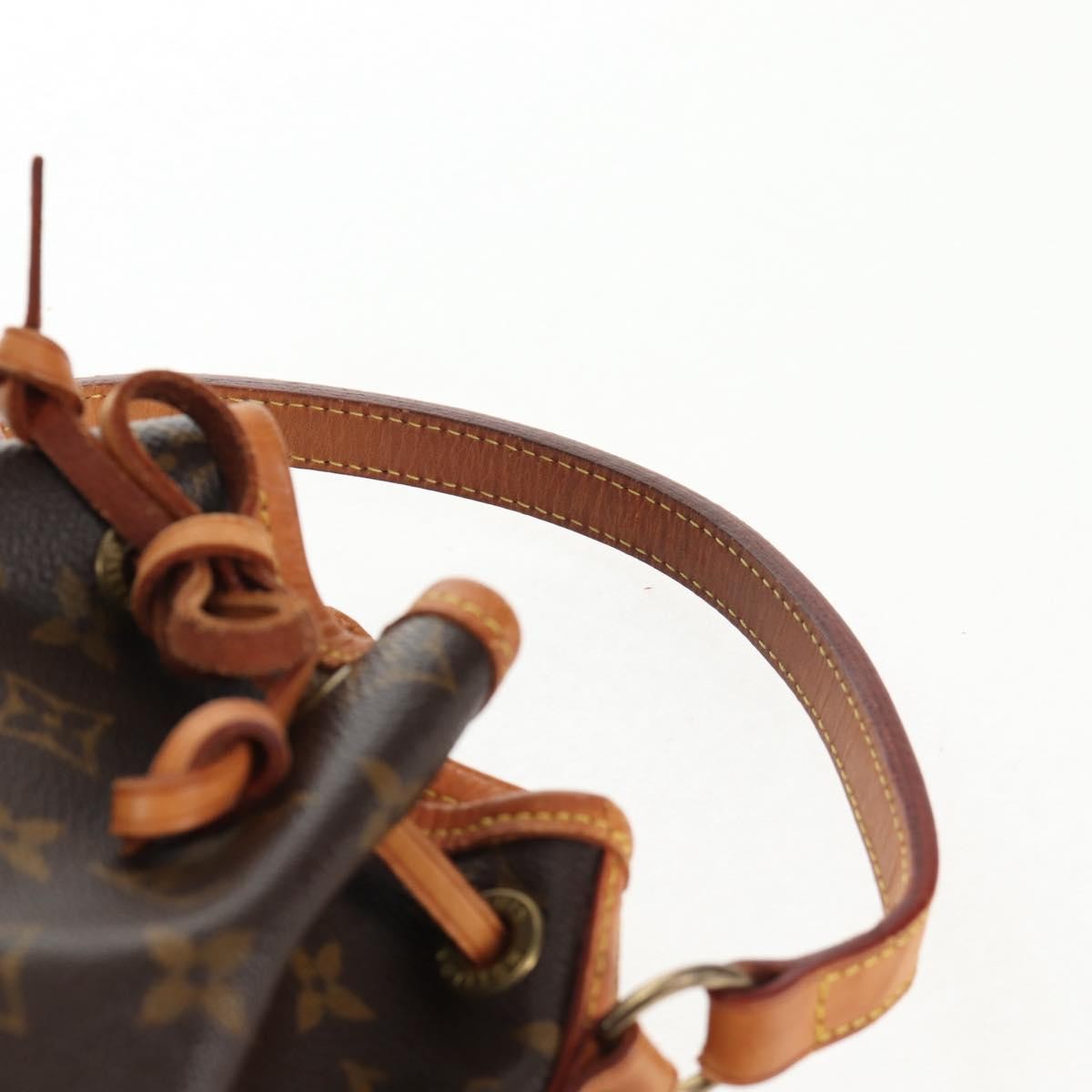 Louis Vuitton Noe Monogram Canvas, Brown, Canvas, Shoulder Bag