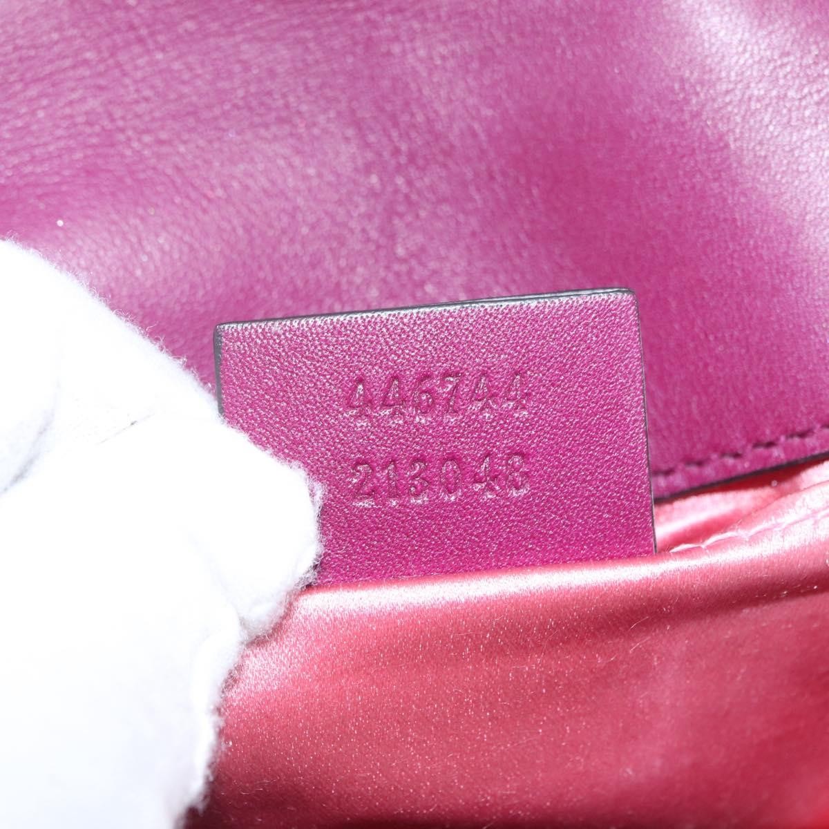 Gucci GG Marmont Matelassé Velvet, Purple, Velvet, Shoulder Bag