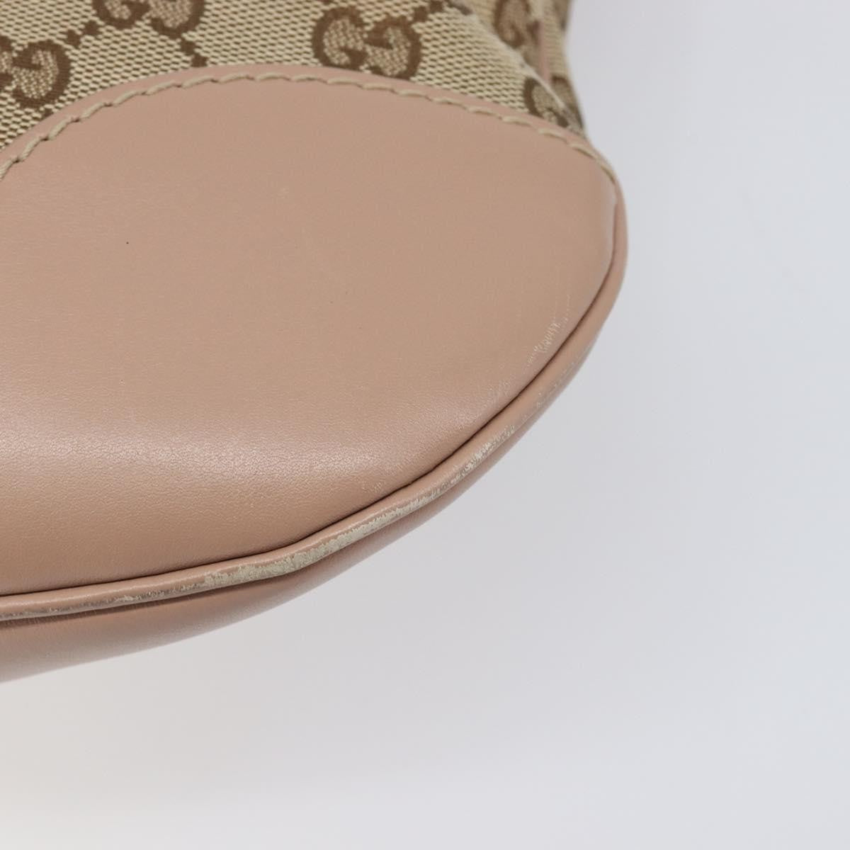 Gucci Mayfair Messenger GG Canvas and Leather, Beige, Canvas, Shoulder Bag