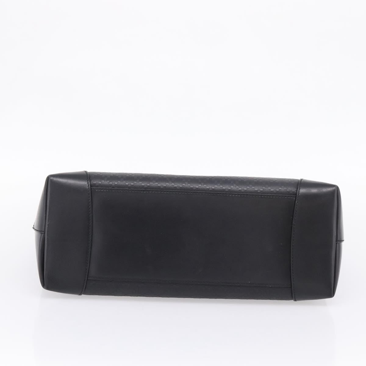 Gucci Bright Diamante Leather, Black, Leather, Tote Bag