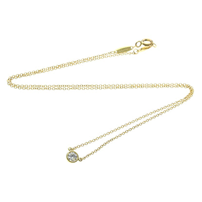 Tiffany & Co. Elsa Peretti Diamonds By The Yard Pendant 18K Yellow Gold with Diamond, Gold, Yellow Gold, Necklace